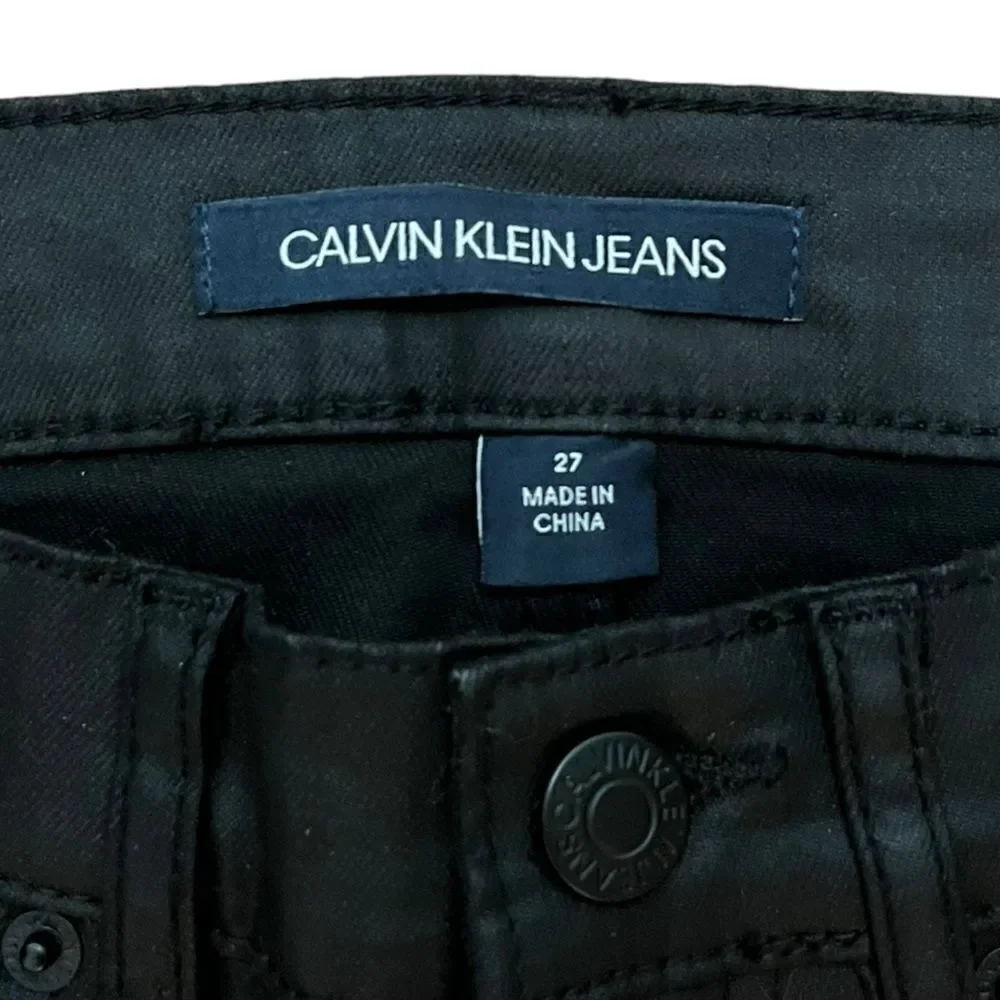 Calvin Klein Jeans Black High Rise Skinny‎ Jeans, Size 27, NWT